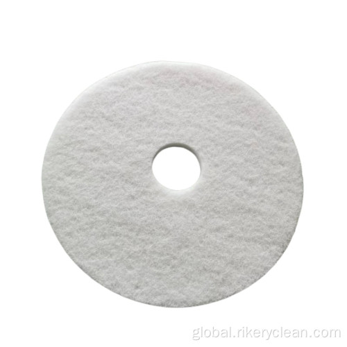 Cleaning Pad For Floor Scrubber Machine White Super Polish Floor Pad for Scrubber Machine Manufactory